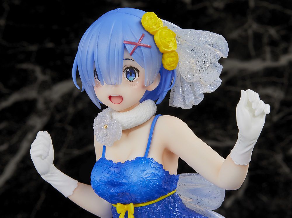 Re:Zero Precious Figure - Rem ~Clear Dress ver~ Prize Figure - Glacier Hobbies - Taito