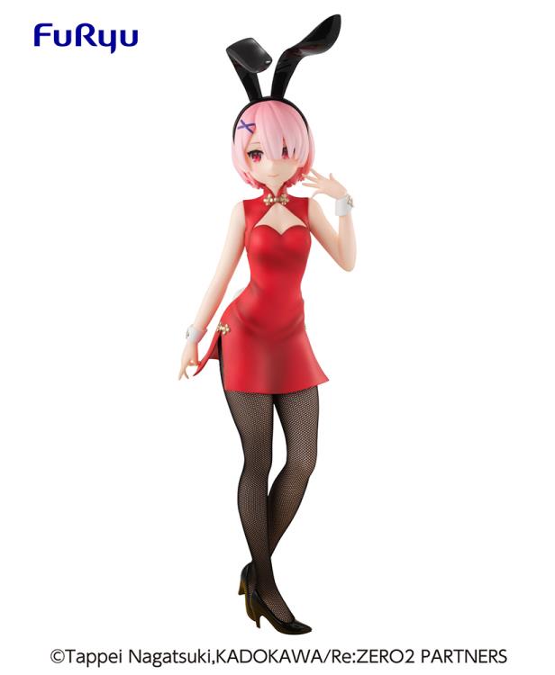 Re:Zero Starting Life in Another World BiCute Bunnies Figure-Ram -China - Prize Figure - Glacier Hobbies - FuRyu Corporation