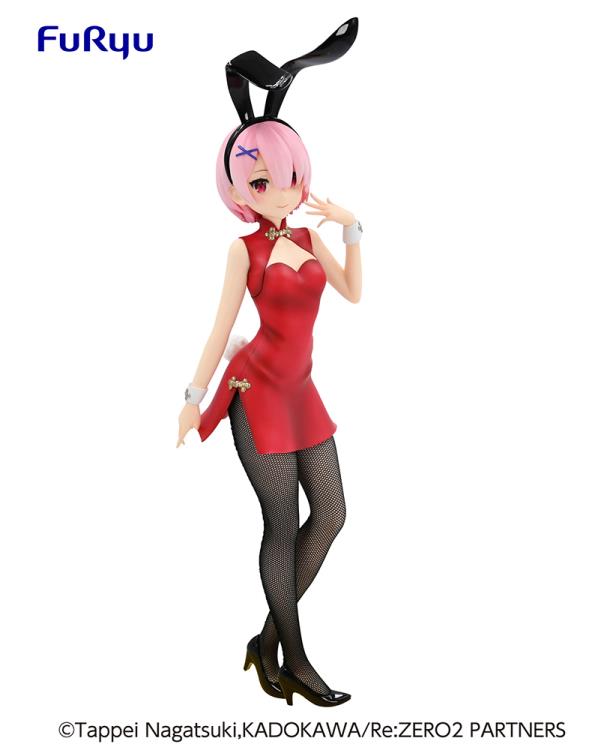 Re:Zero Starting Life in Another World BiCute Bunnies Figure-Ram -China - Prize Figure - Glacier Hobbies - FuRyu Corporation