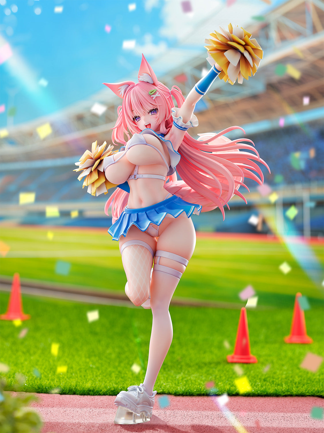 Kei Yatanuki Original Character Kemomimi Cheerleader Illustration by Kei Yatanuki 1/6 scale figure