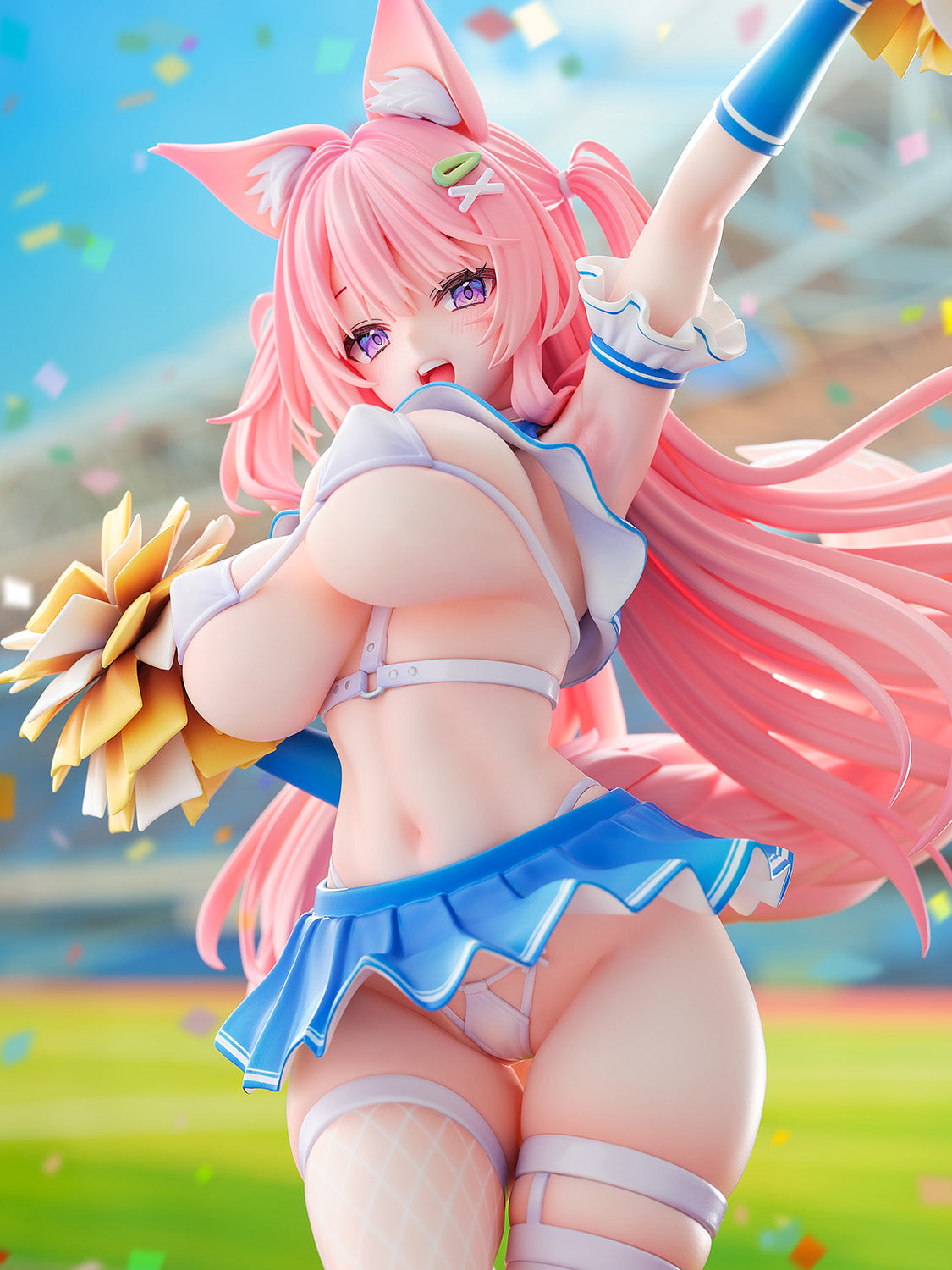 Kei Yatanuki Original Character Kemomimi Cheerleader Illustration by Kei Yatanuki 1/6 scale figure
