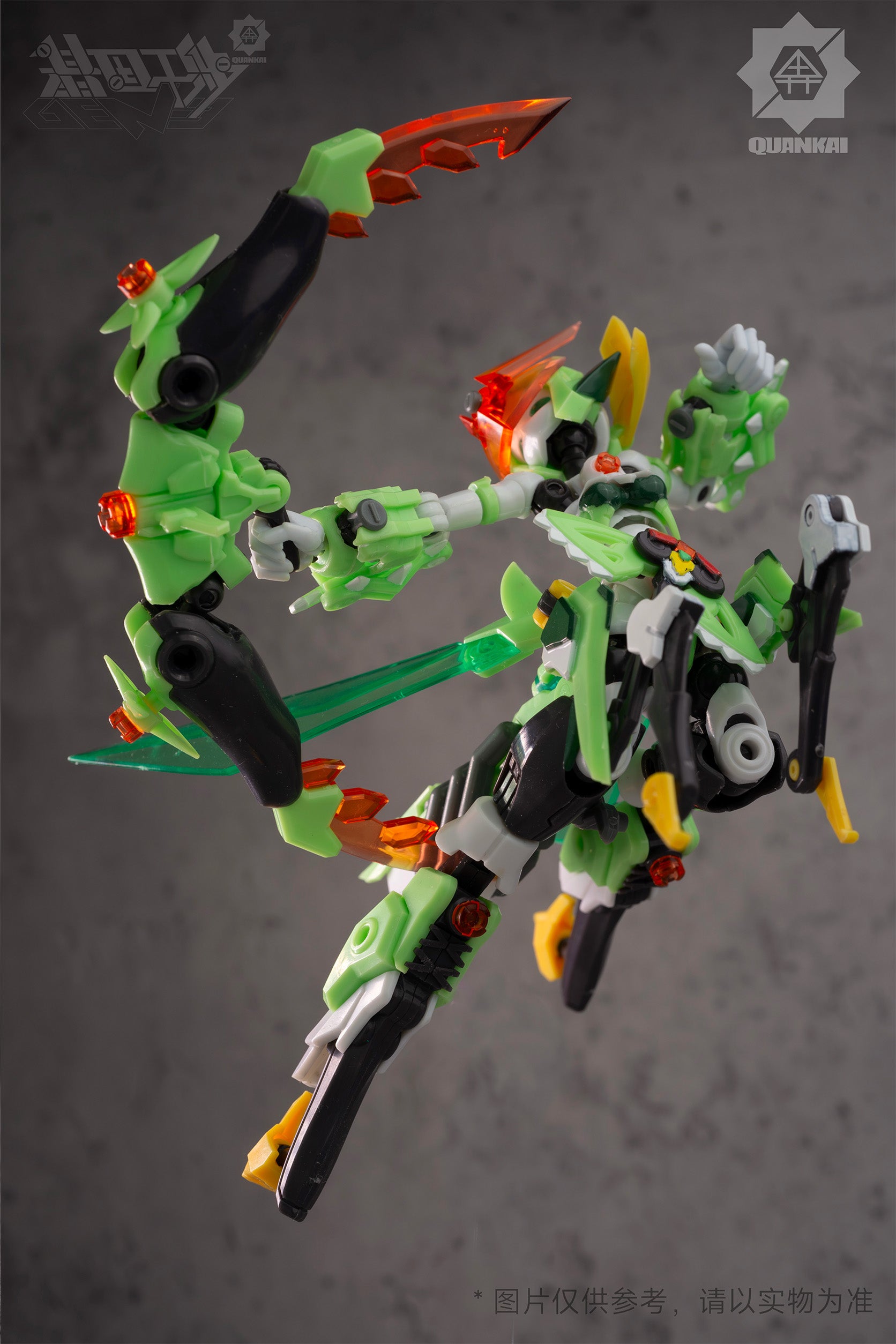 Quankai Studio Gene Interference Series Mantis Girl Non Scale Plastic Model Kit