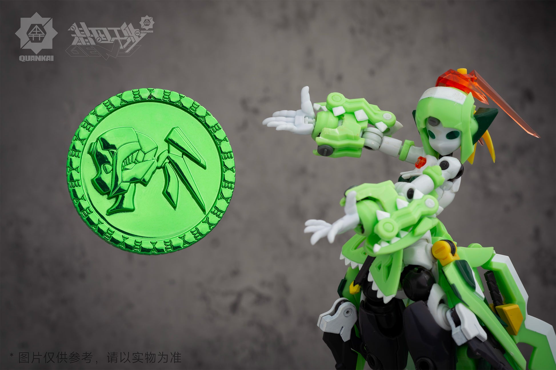 Quankai Studio Gene Interference Series Mantis Girl Non Scale Plastic Model Kit