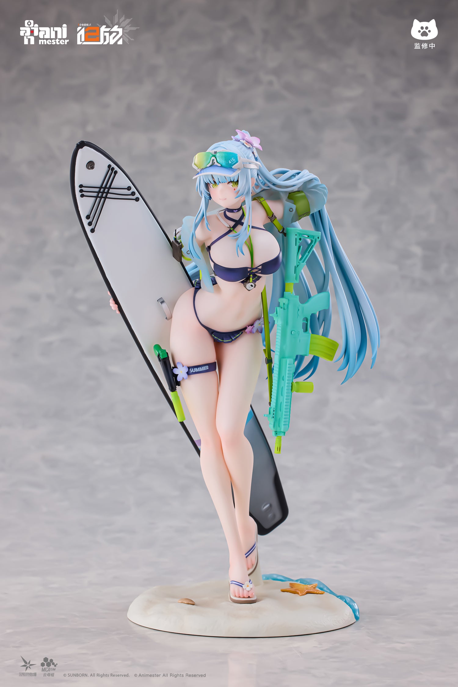 Animester "Girls' Frontline 2: Exilium" Klukai Cerulean Breaker Ver. 1/7 Scale Figure