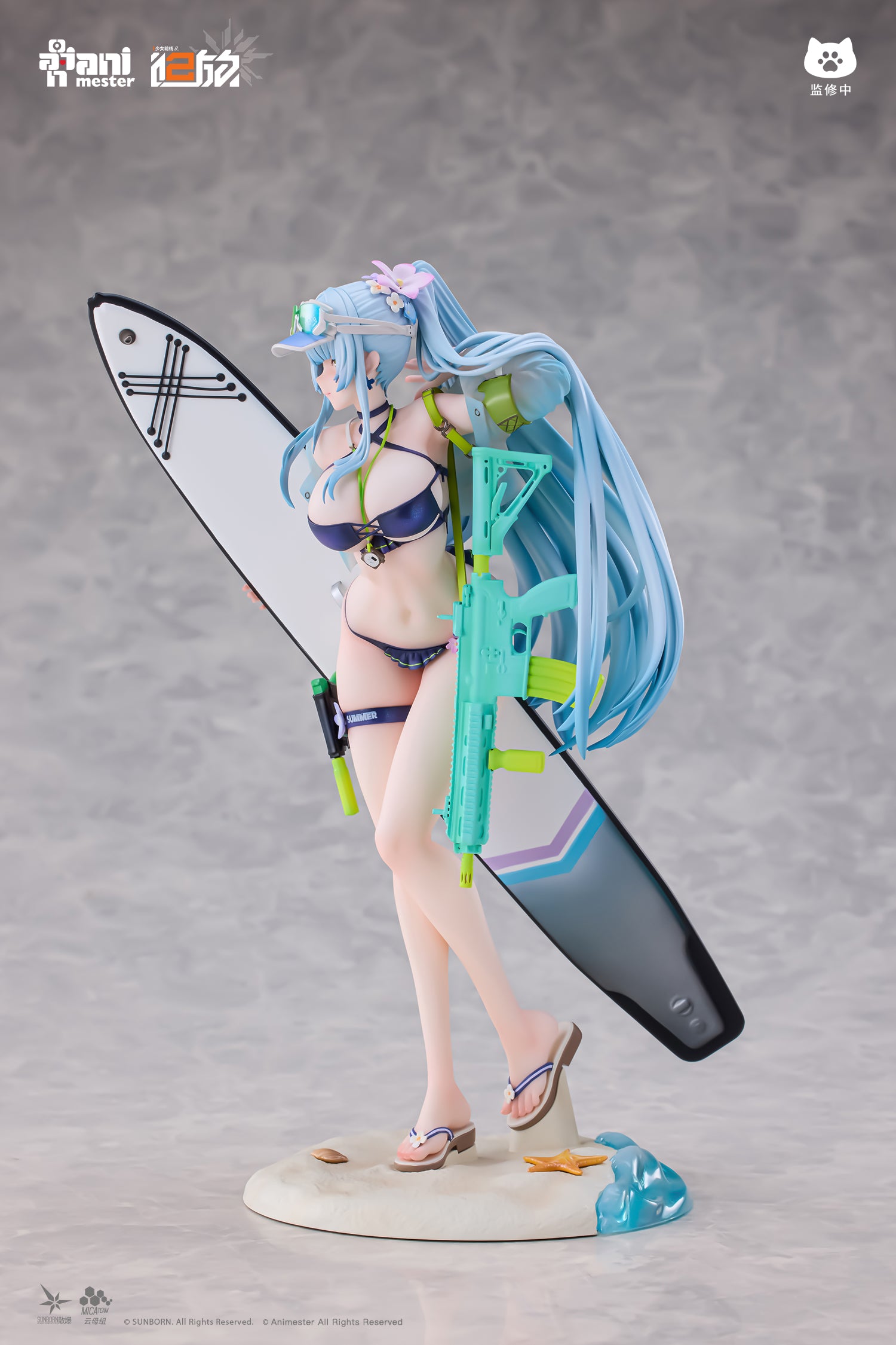 Animester "Girls' Frontline 2: Exilium" Klukai Cerulean Breaker Ver. 1/7 Scale Figure