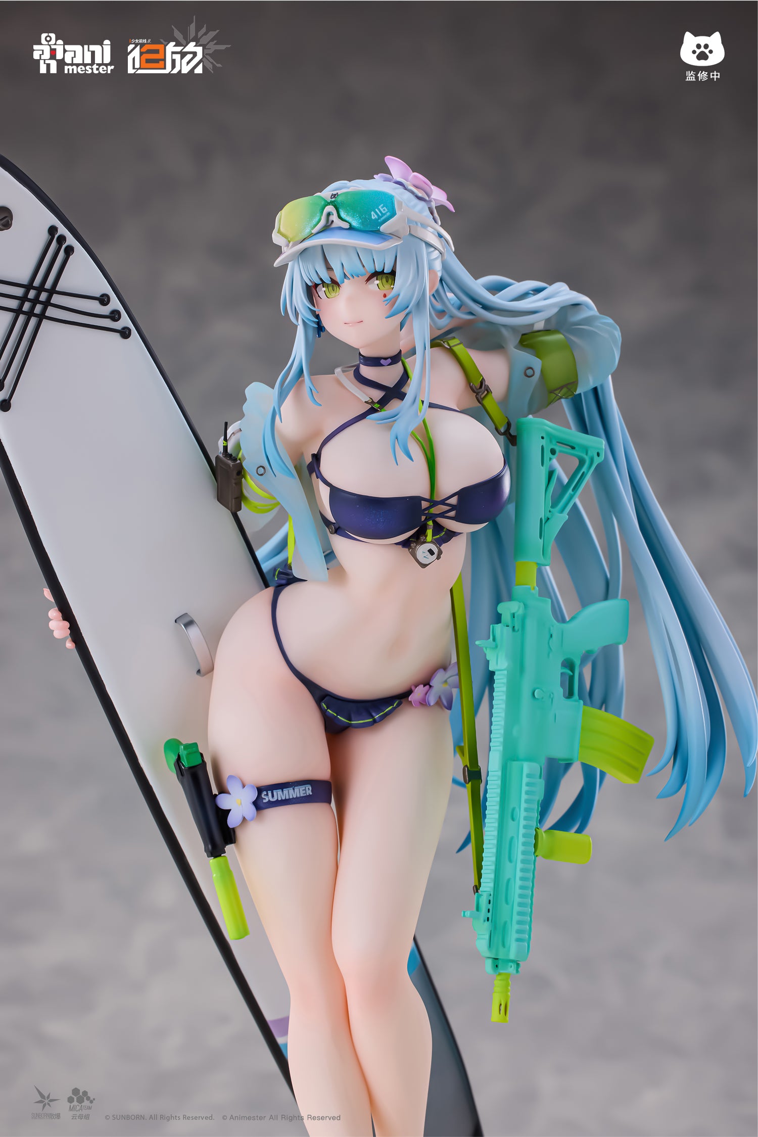 Animester "Girls' Frontline 2: Exilium" Klukai Cerulean Breaker Ver. 1/7 Scale Figure