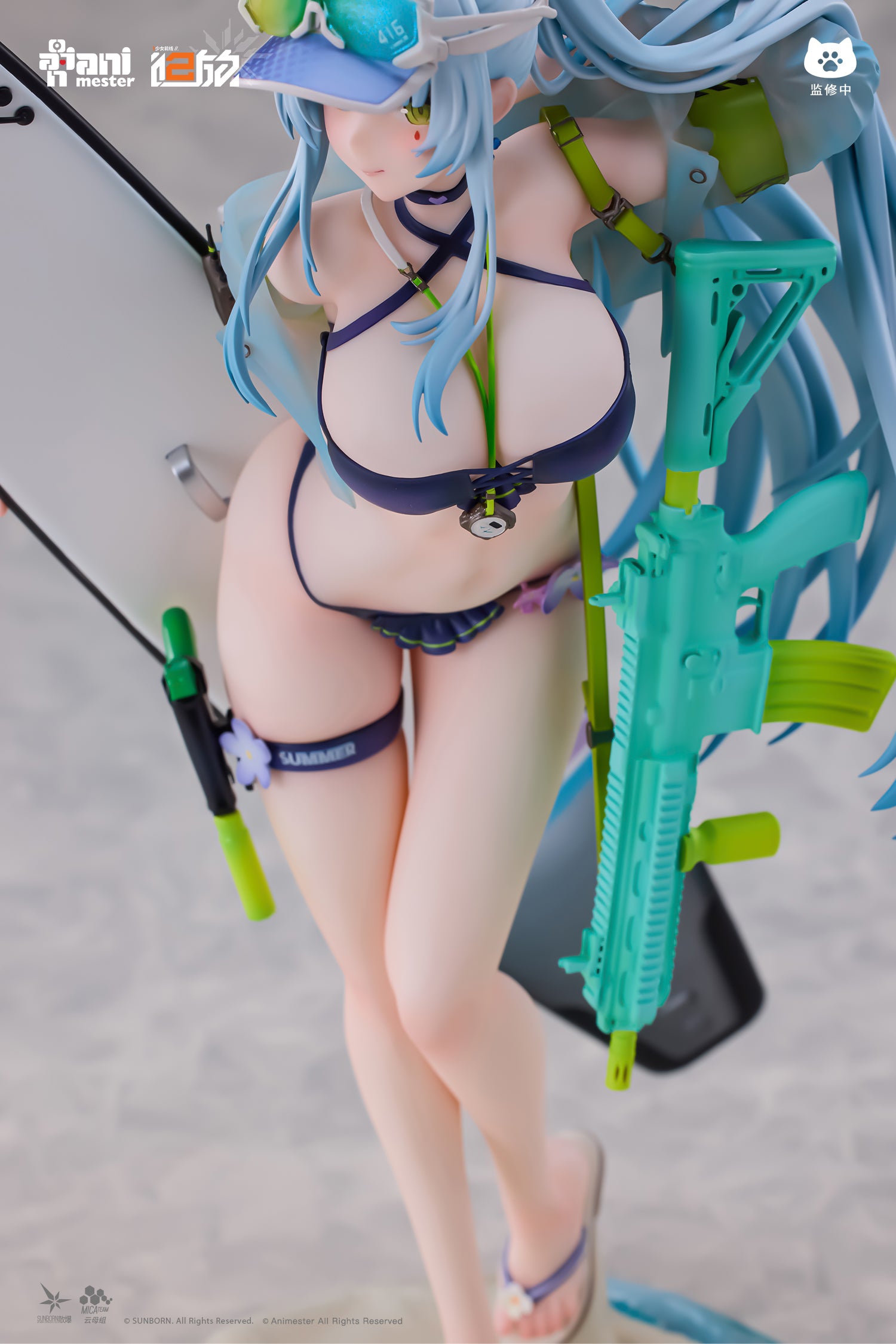Animester "Girls' Frontline 2: Exilium" Klukai Cerulean Breaker Ver. 1/7 Scale Figure