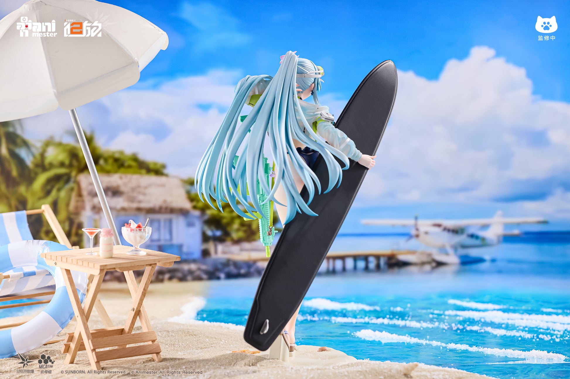 Animester "Girls' Frontline 2: Exilium" Klukai Cerulean Breaker Ver. 1/7 Scale Figure