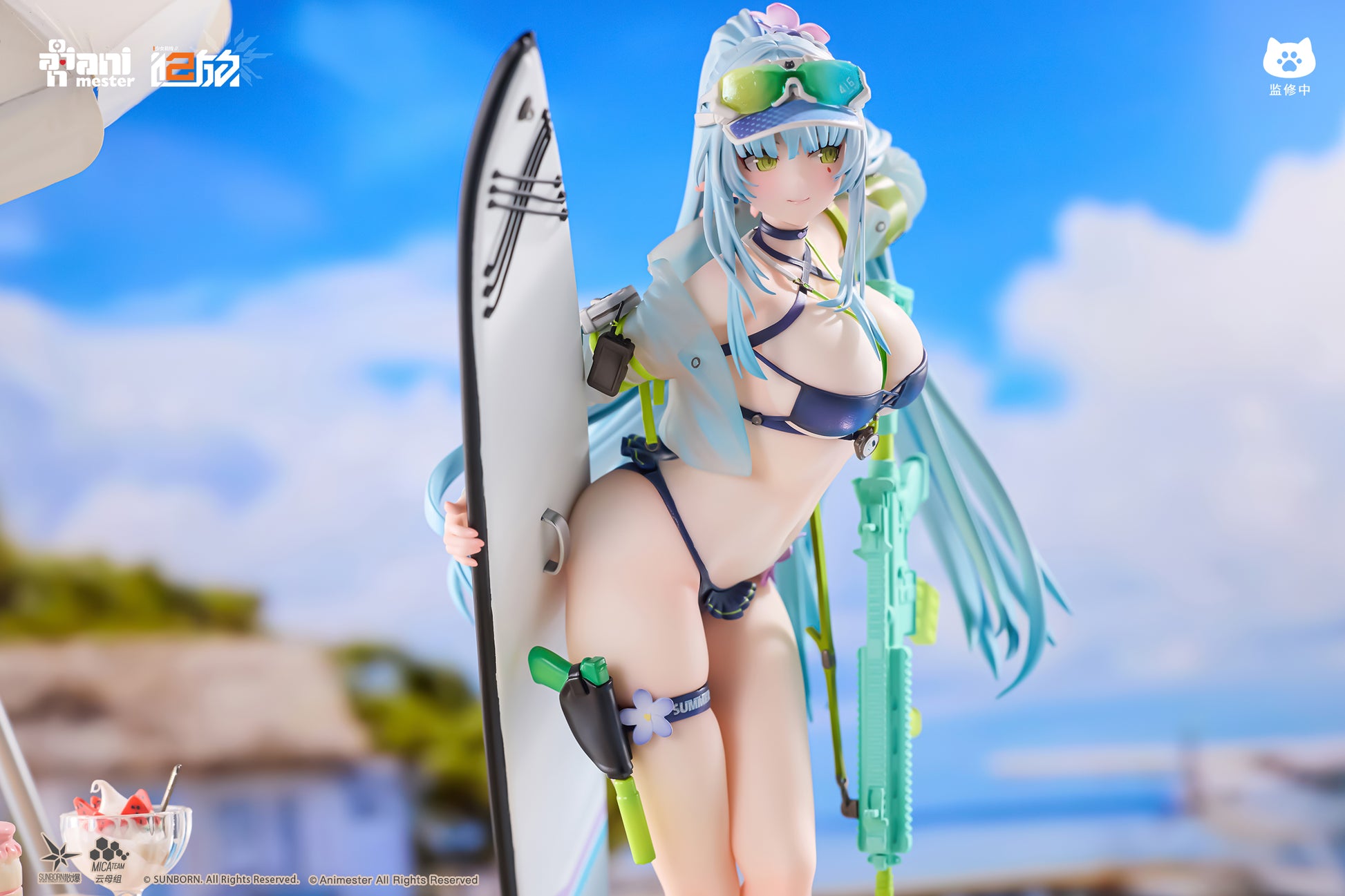 Animester "Girls' Frontline 2: Exilium" Klukai Cerulean Breaker Ver. 1/7 Scale Figure