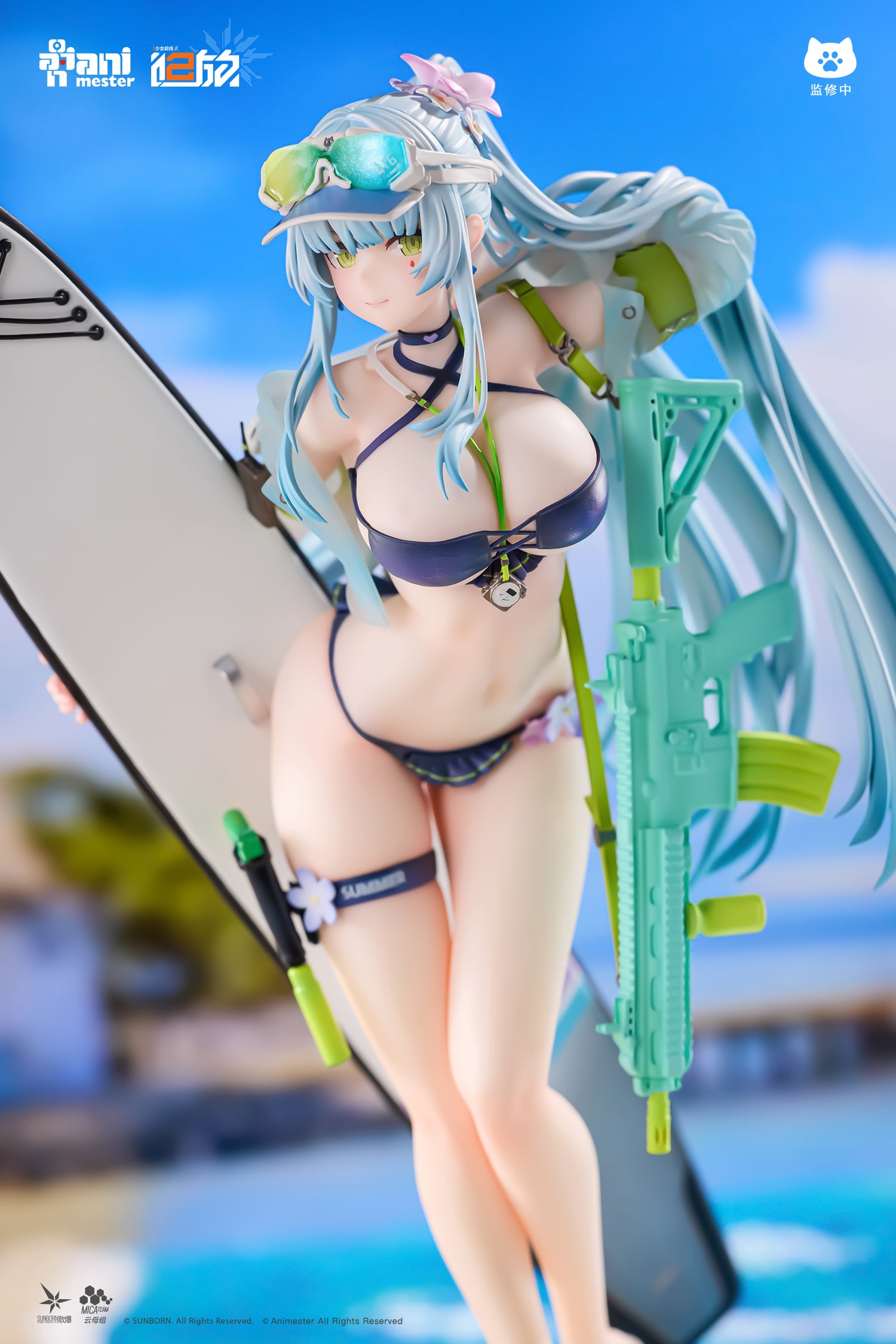 Animester "Girls' Frontline 2: Exilium" Klukai Cerulean Breaker Ver. 1/7 Scale Figure