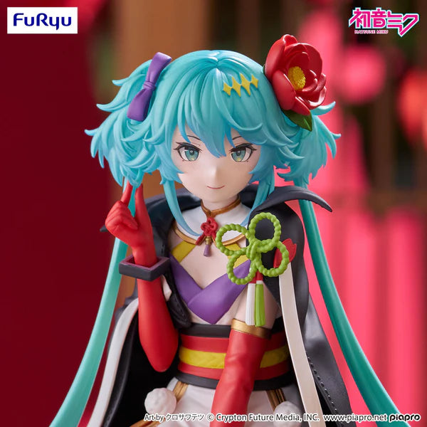 Hatsune Miku Noodle Stopper Figure -Flower Fairy Camellia-