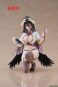 Overlord Desktop Cute Figure - Albedo (Nurse Ver.)