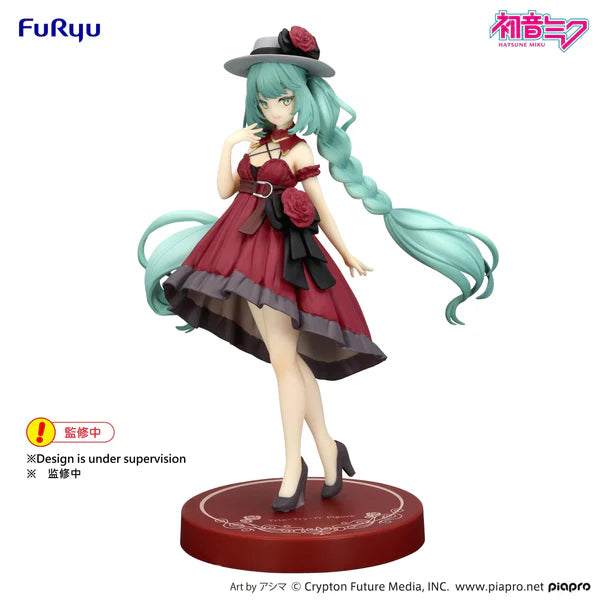 Hatsune Miku Trio-Try-iT Figure -Outing Dress Red Color ver.-