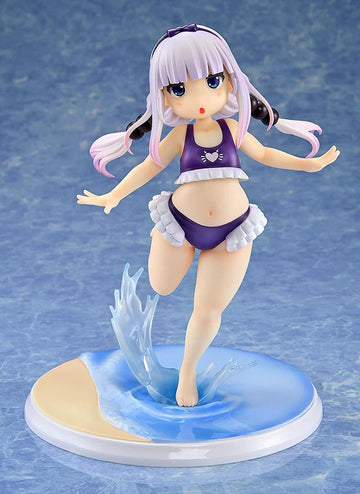 Miss Kobayashi's Dragon Maid Kanna Kamui: Excited to Wear a Swimsuit at Home Ver. (Purple) 1/6 Scale Figure