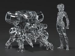 PLAMAX minimum factory MF-96 Motoko Kusanagi with Fuchikoma: Thermoptic Camouflage Ver.  Ghost in the Shell Max Factory