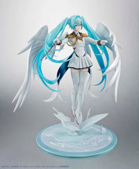 Lucrea Mobile Suit Gundam 45th Anniversary X Hatsune Miku Hatsune Miku X Wing Gundam Zero EW 1/7 Scale Figure