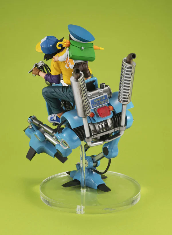 DESKTOP REAL McCOYEX Dragon Ball Z Son Goku & Son Gohan & Robot with two legs (Repeat)