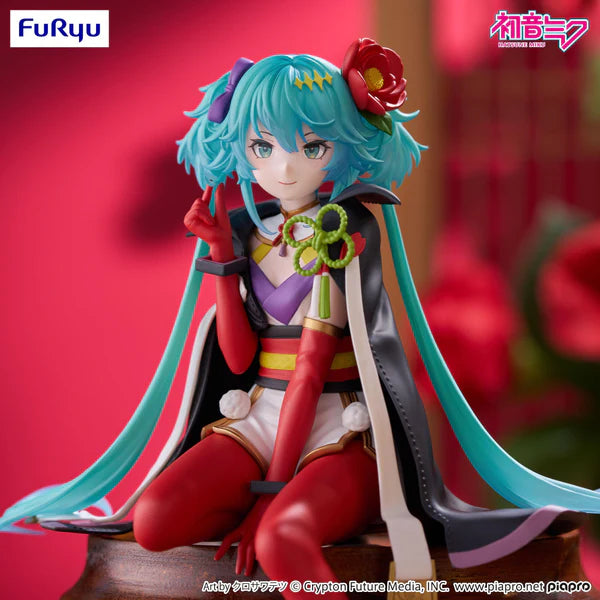 Hatsune Miku Noodle Stopper Figure -Flower Fairy Camellia-