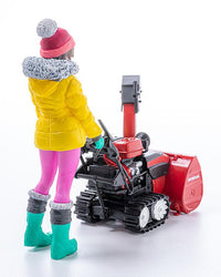 PLAMAX MF-62: minimum factory Minori with Honda Small Snow Plow HSS1170n (JX) 1/20 Scale Figure