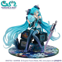 Lucrea Mobile Suit Gundam 45th Anniversary X Hatsune MikuHatsune Miku X OO Gundam 1/7 Scale Figure