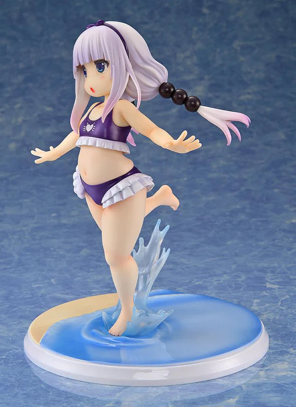 Miss Kobayashi's Dragon Maid Kanna Kamui: Excited to Wear a Swimsuit at Home Ver. (Purple) 1/6 Scale Figure