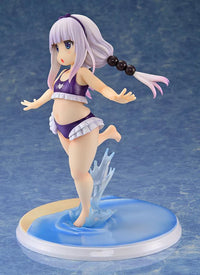 Miss Kobayashi's Dragon Maid Kanna Kamui: Excited to Wear a Swimsuit at Home Ver. (Purple) 1/6 Scale Figure