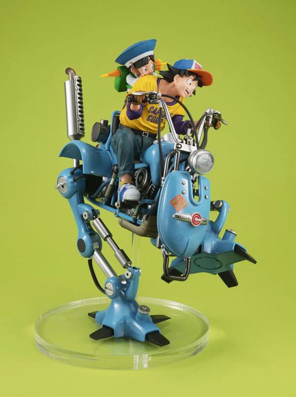 DESKTOP REAL McCOYEX Dragon Ball Z Son Goku & Son Gohan & Robot with two legs (Repeat)