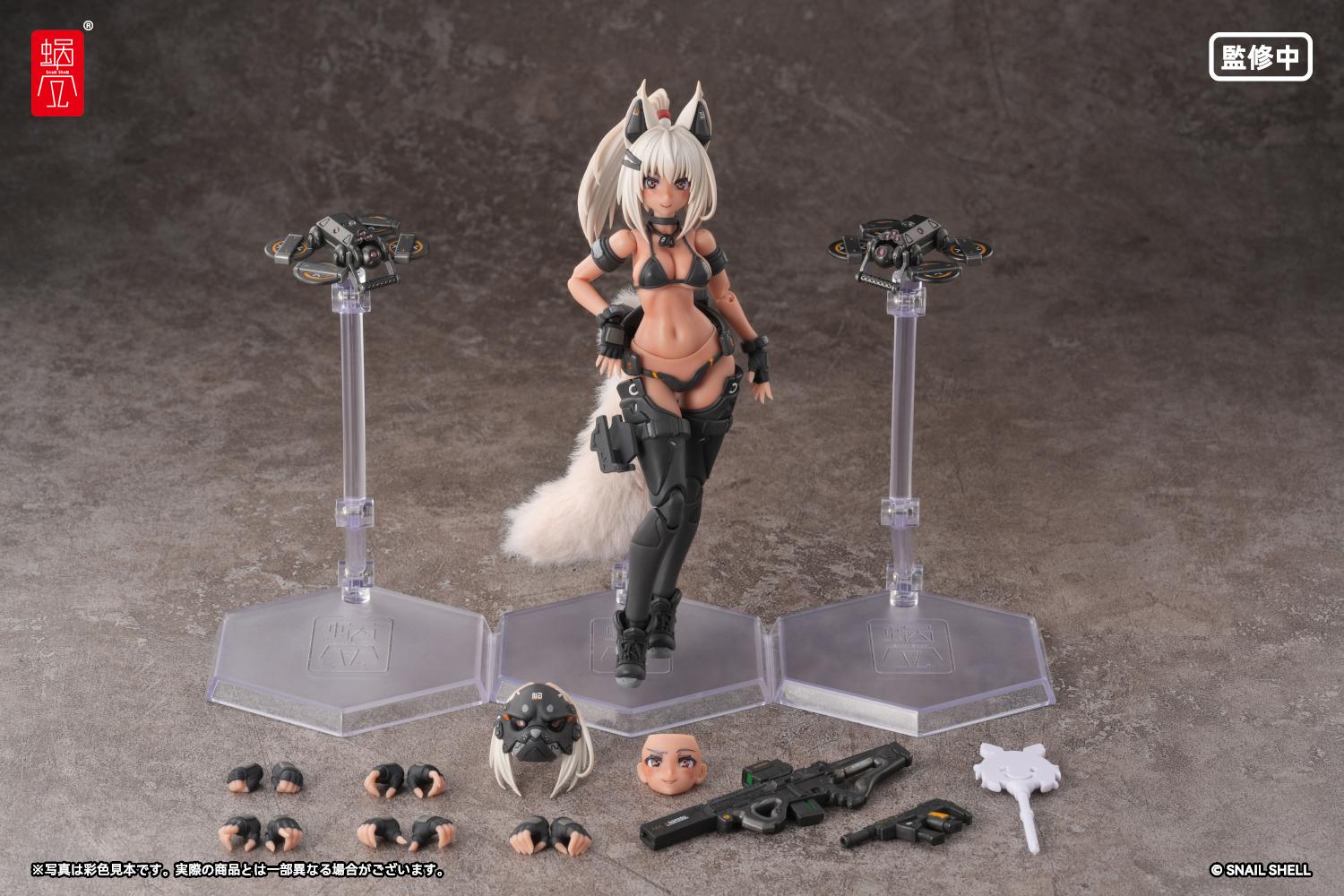 RA-04 Kitsunebi Senki Honoka Swimsuit Ver. 1/12 Scale Figure | SNAIL SHELL