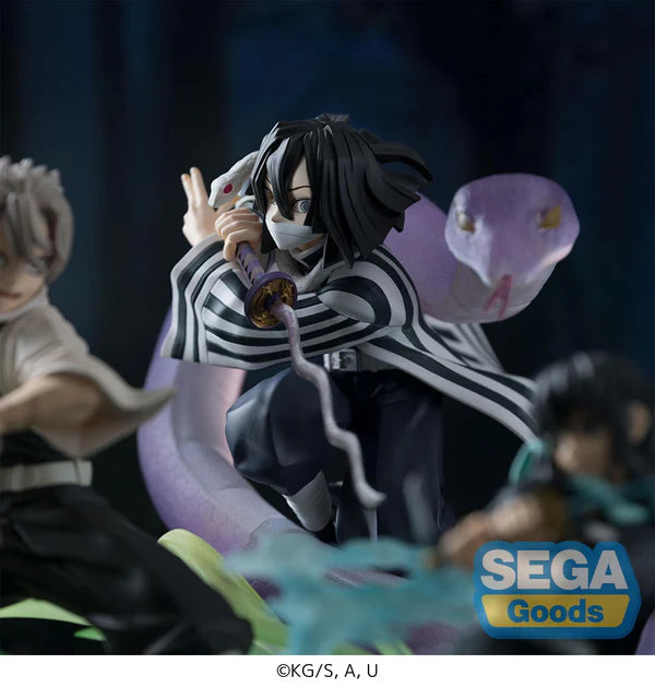 XrossLink Anime Demon Slayer: Kimetsu no Yaiba Figure Obanai Iguro - Hashira Training Arc-