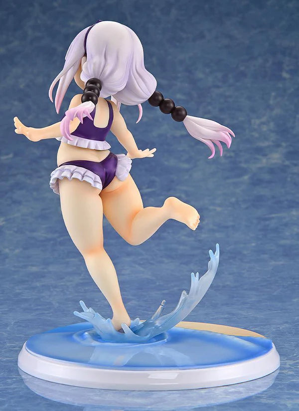 Miss Kobayashi's Dragon Maid Kanna Kamui: Excited to Wear a Swimsuit at Home Ver. (Purple) 1/6 Scale Figure