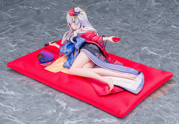 Neptunia x SENRAN KAGURA: Ninja Wars Black Heart Kimono Ver. 1/7 Scale Figure