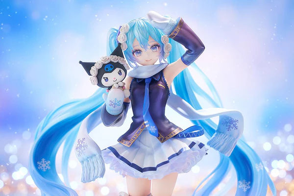 Character Vocal Series 01: Hatsune Miku Snow Miku x Kuromi 1/7 Scale Figure