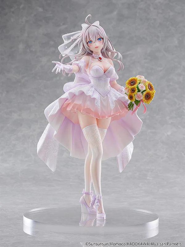 Alya Sometimes Hides Her Feelings in Russian Alisa Mikhailovna Kujou Wedding Dress Ver. 1/7 Scale Figure