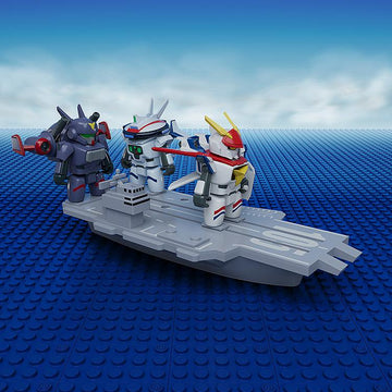 Brickroid Dragonar-1 (Opening Ver.) & Carrier Set