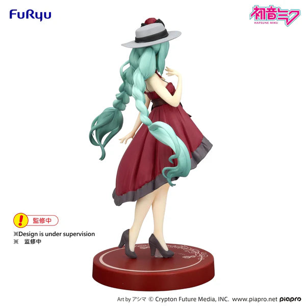 Hatsune Miku Trio-Try-iT Figure -Outing Dress Red Color ver.-