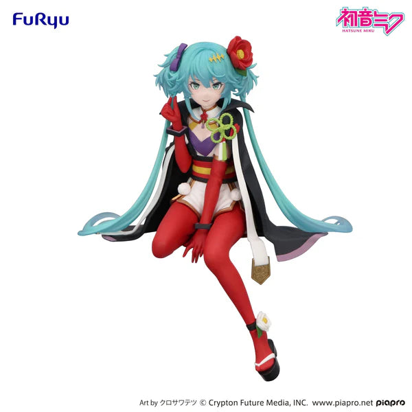 Hatsune Miku Noodle Stopper Figure -Flower Fairy Camellia-