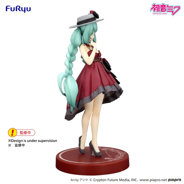 Hatsune Miku Trio-Try-iT Figure -Outing Dress Red Color ver.-