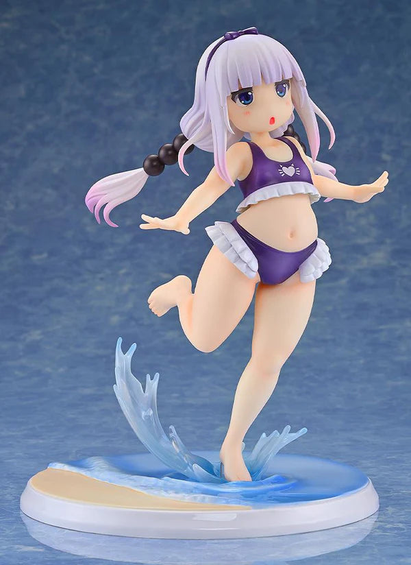 Miss Kobayashi's Dragon Maid Kanna Kamui: Excited to Wear a Swimsuit at Home Ver. (Purple) 1/6 Scale Figure