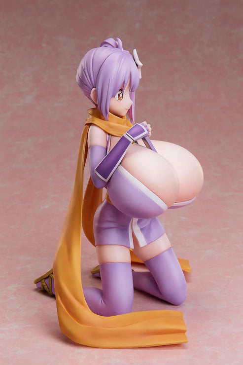 A Ninja and an Assassin Under One Roof Diecut Sticker Satoko Kusagakure Huge‑Breasted Ver. 1/4 Complete Figure