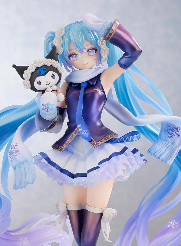Character Vocal Series 01: Hatsune Miku Snow Miku x Kuromi 1/7 Scale Figure