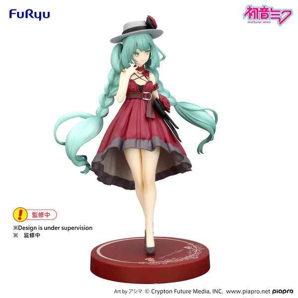 Hatsune Miku Trio-Try-iT Figure -Outing Dress Red Color ver.-
