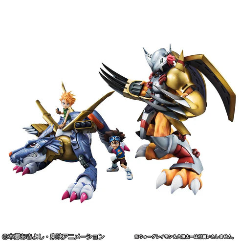 Precious G.E.M. Series Digimon Adventure Metal Garurumon & Ishida Yamato (Repeat)