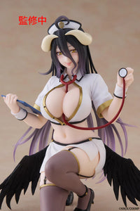 Overlord Desktop Cute Figure - Albedo (Nurse Ver.)