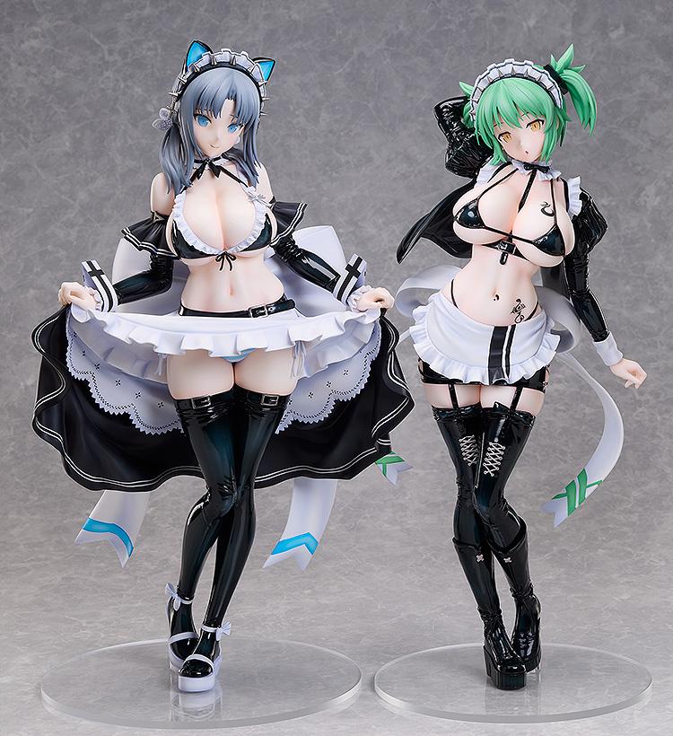 Hikage: Bondage Maid Ver. 1/4 Scale Figure SHINOVI MASTER SENRAN KAGURA NEW LINK 1/4 FREEing