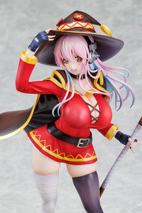 Super Sonico KONOSUBA - God's blessing on this wonderful world! Megumin collaboration ver. 1/7 Scale Figure