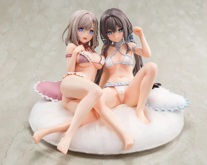A Book about using Hypno to Hook Up my Little Sister and her Pure JC Friend with Hypno Resistance EX Shimizu Yui illustration by karory(KAROMIX) 1/6 Scale Figure