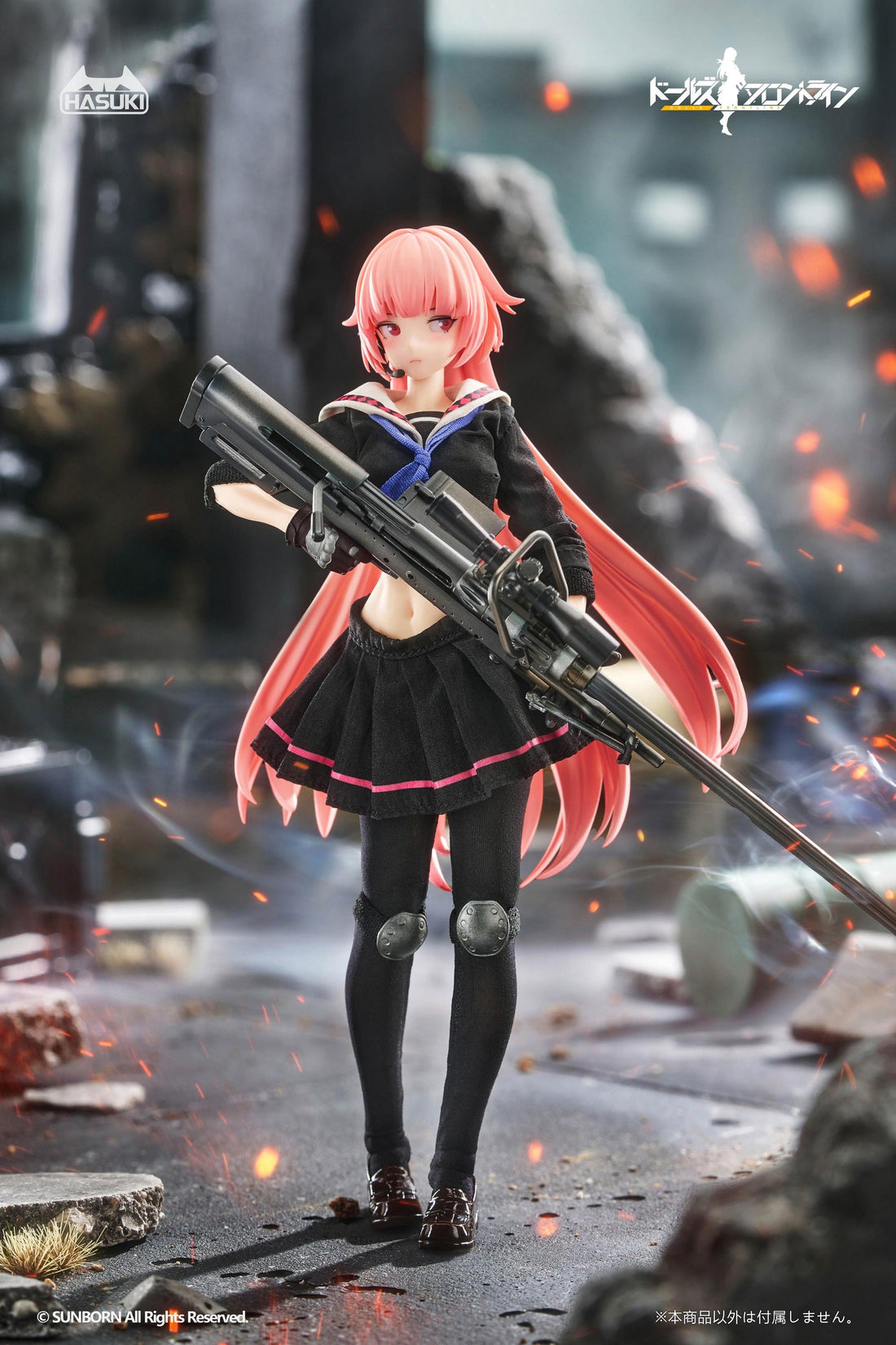 Pocket Art Series PA011 NTW-20 1/12 Action Figure Girls' Frontline | HASUKI