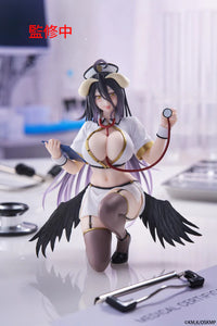 Overlord Desktop Cute Figure - Albedo (Nurse Ver.)