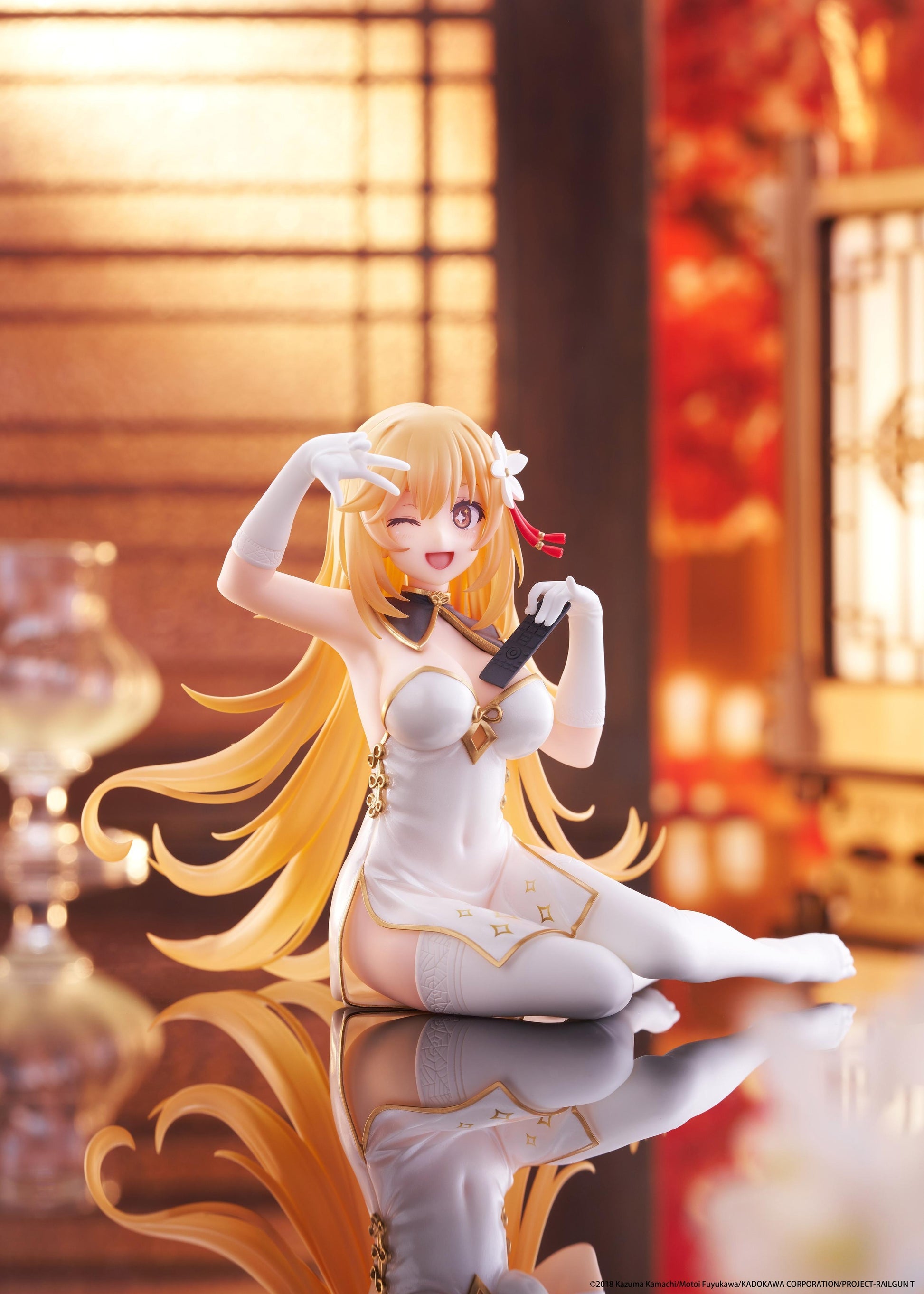 A Certain Scientific Railgun Desktop Cute Figure - Misaki Shokuho (chinese Dress Ver.) To Aru Majutsu No Index | TAITO