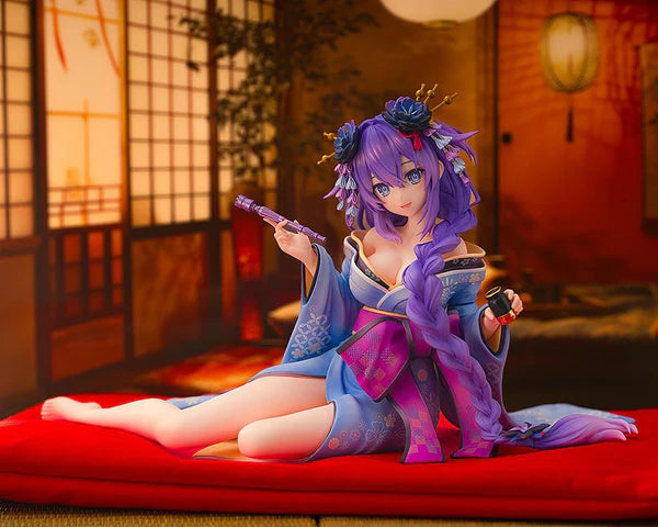 Neptunia x SENRAN KAGURA: Ninja Wars Purple Heart Kimono Ver. 1/7 Scale Figure